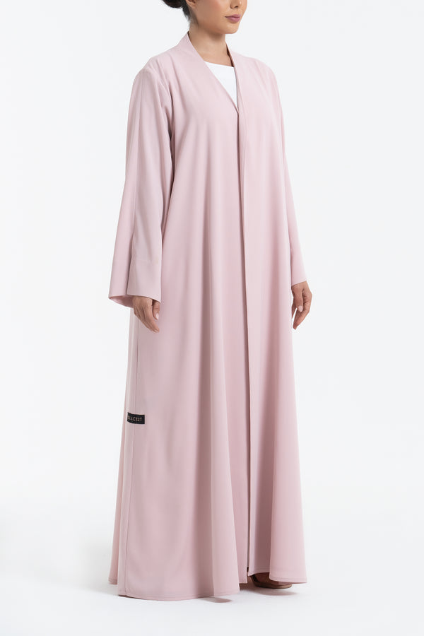 Crepe Abaya with Floral Print