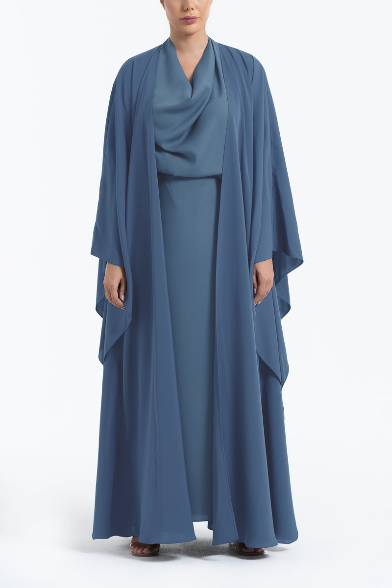 Layered Nida Abaya