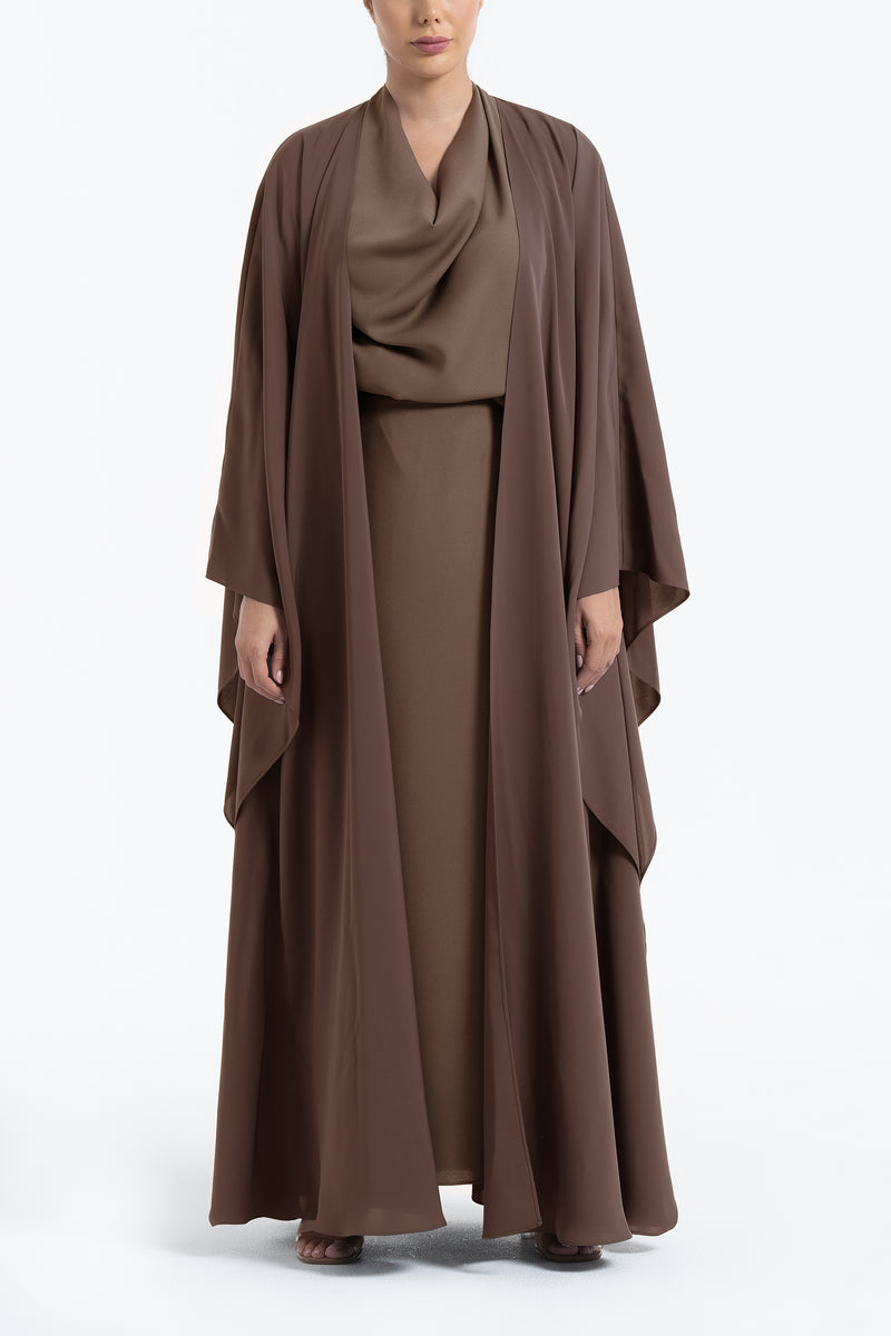 Layered Nida Abaya