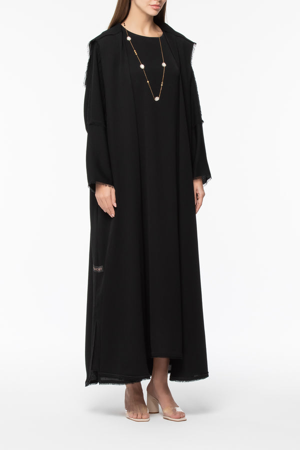 Zoom Abaya - Black