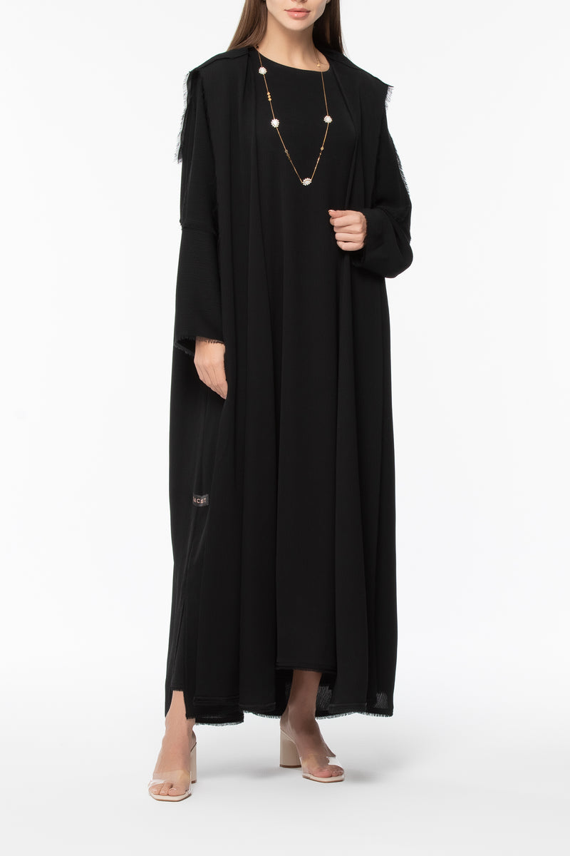 Zoom Abaya - Black